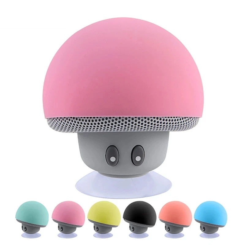 Factory direct mini noiseless high-quality mushroom-type stereo portable speaker