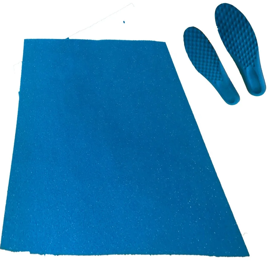 elasticity breathable shock absorption insoles material high elastic foam insoles material