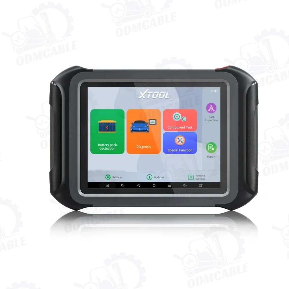 Автомобильные диагностические инструменты XTOOL D9EV электромобили TESLA для BYD с аккумуляторным пакетом активное тестирование   кодирование ЭБУ