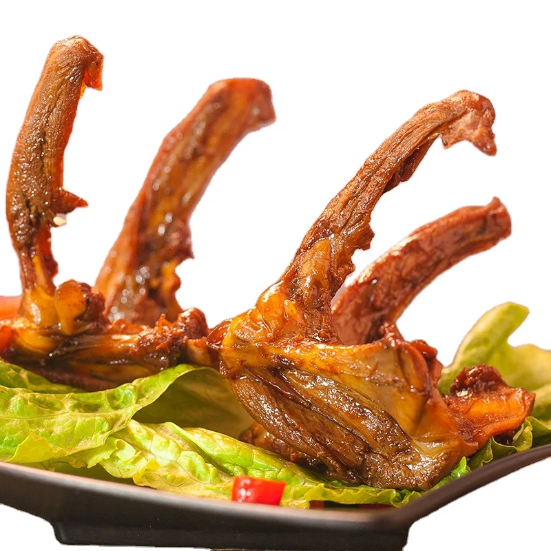 Xiao Hu-Duck Delicious Snack Spicy Duck Clavicle ( 135grams per bag )