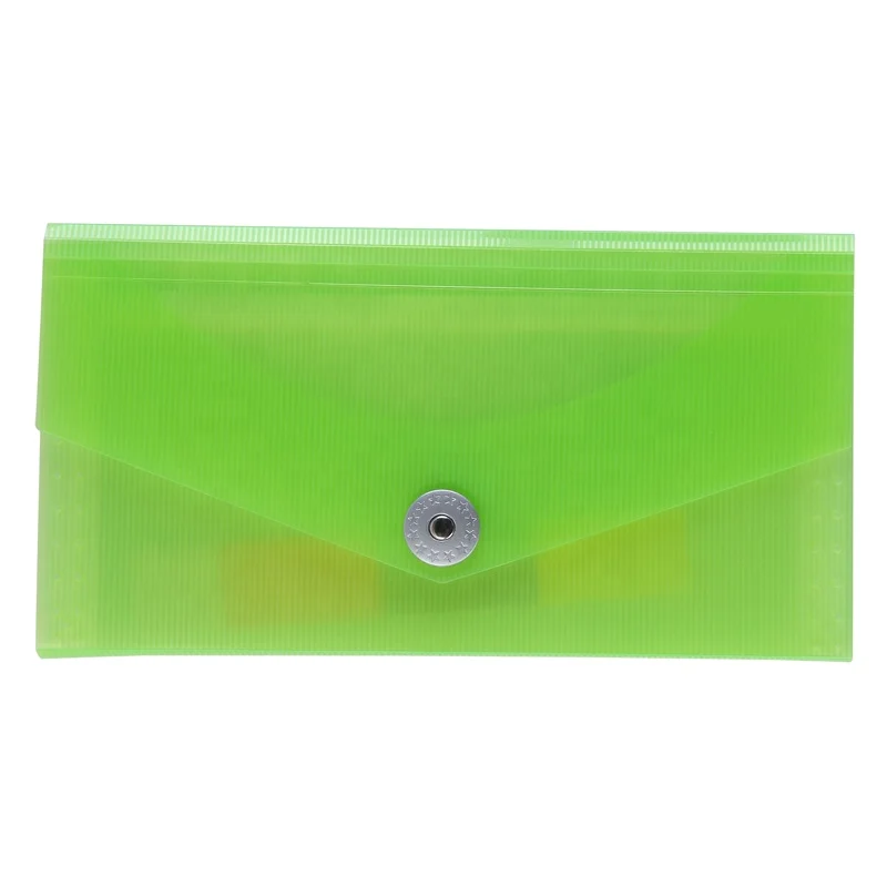 
Wallet Foldable Paper Expending A5 Plastic with Button Expanding File Folder 