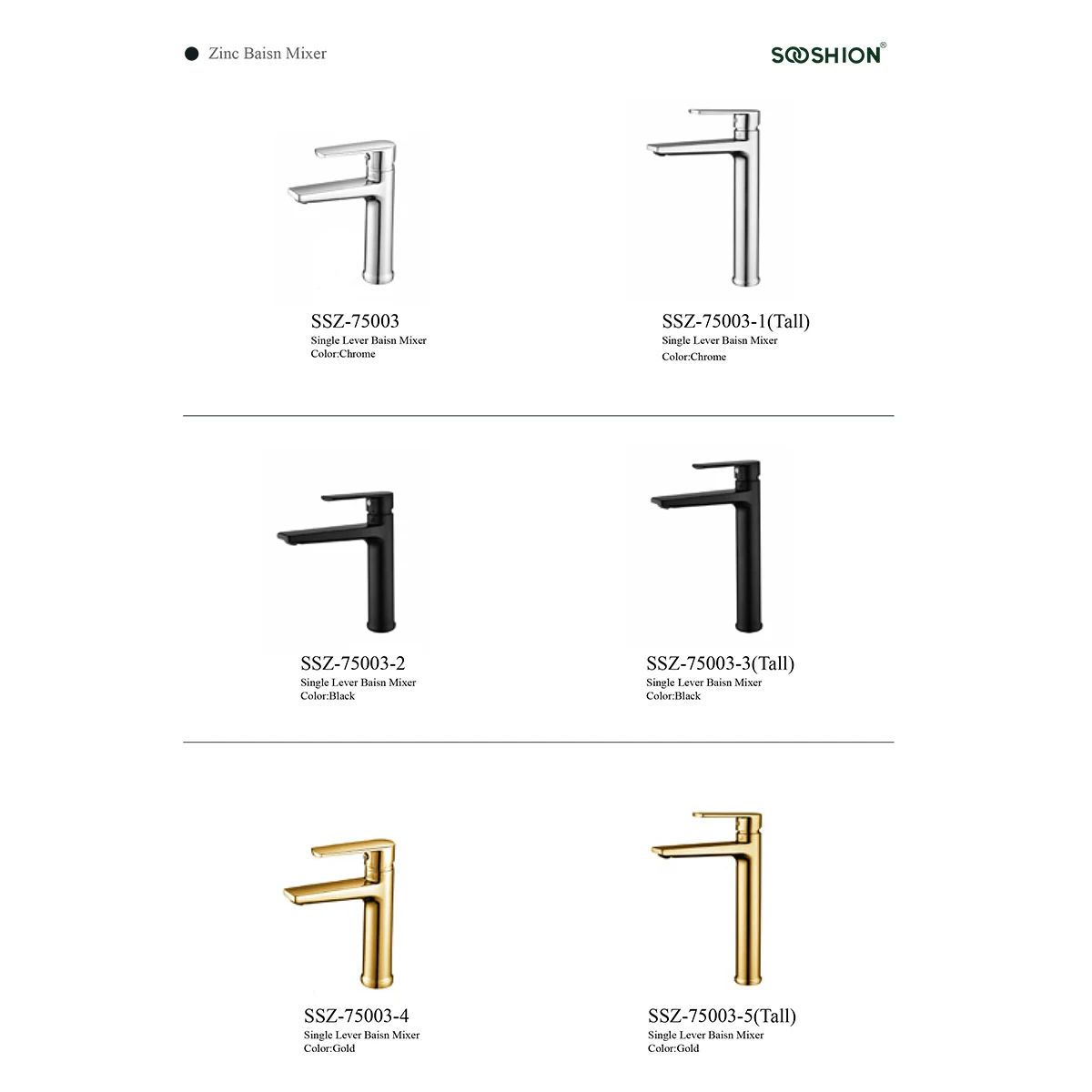 Modern Deck Mounted Zinc Hot and Cold Basin Mixer Single Handle Bathroom Wash Basin Faucet Curved