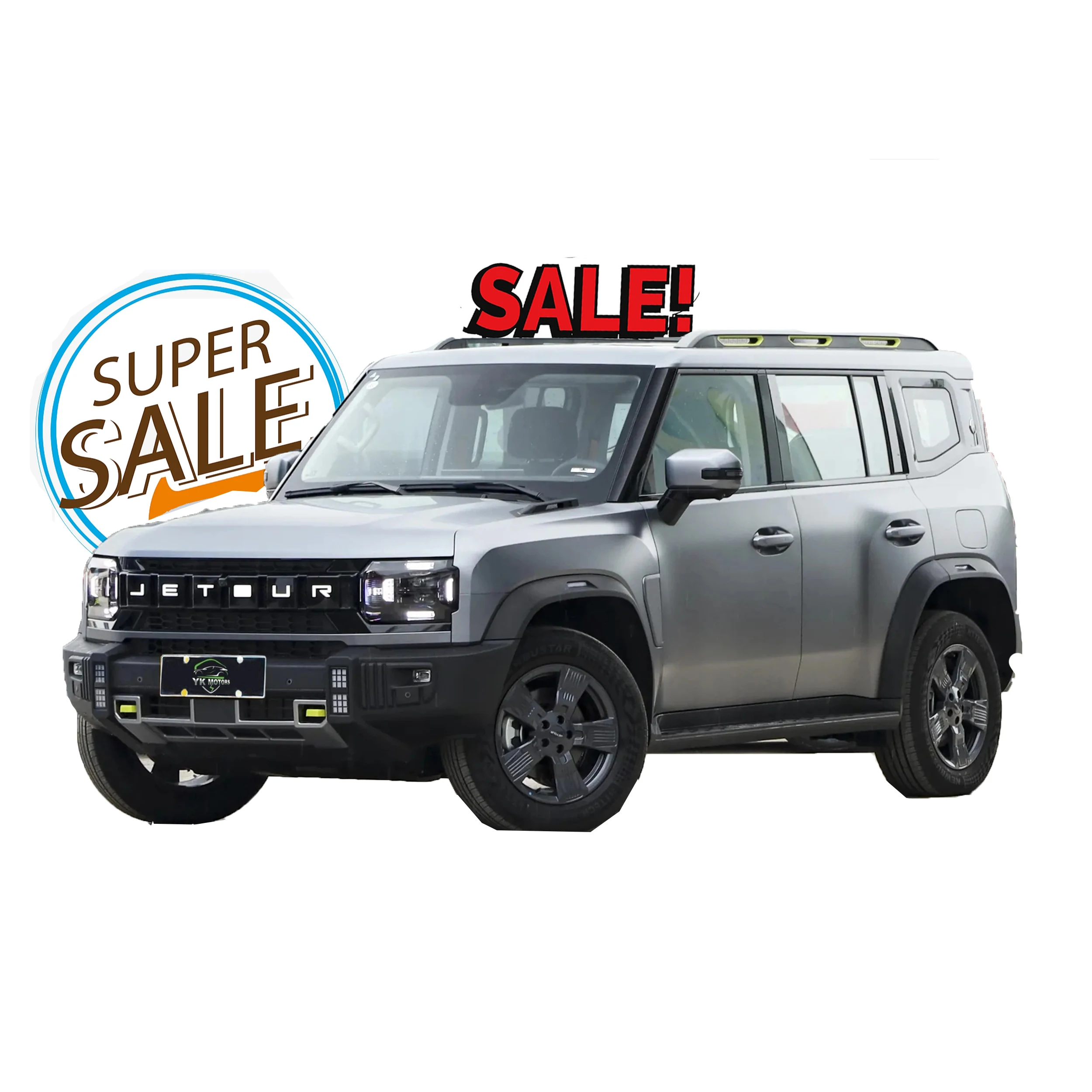 YK MOTORS JETOUR Traveller черная 5-дверная 5-местная внедорожная компактная Вертикальная откидная дверь в наличии