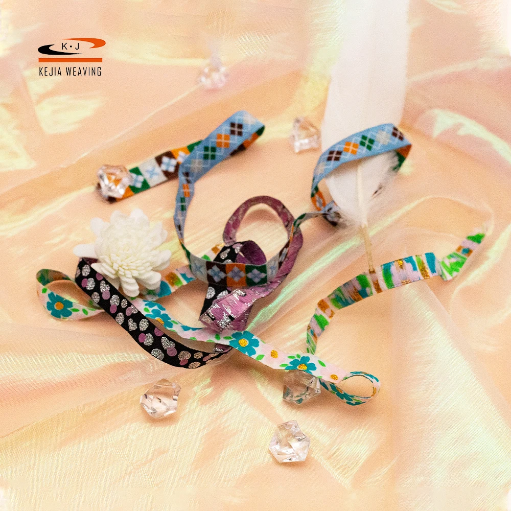 Wholesale Custom Quality Assured Unique Printing Crafts Printed Satin Ribbon