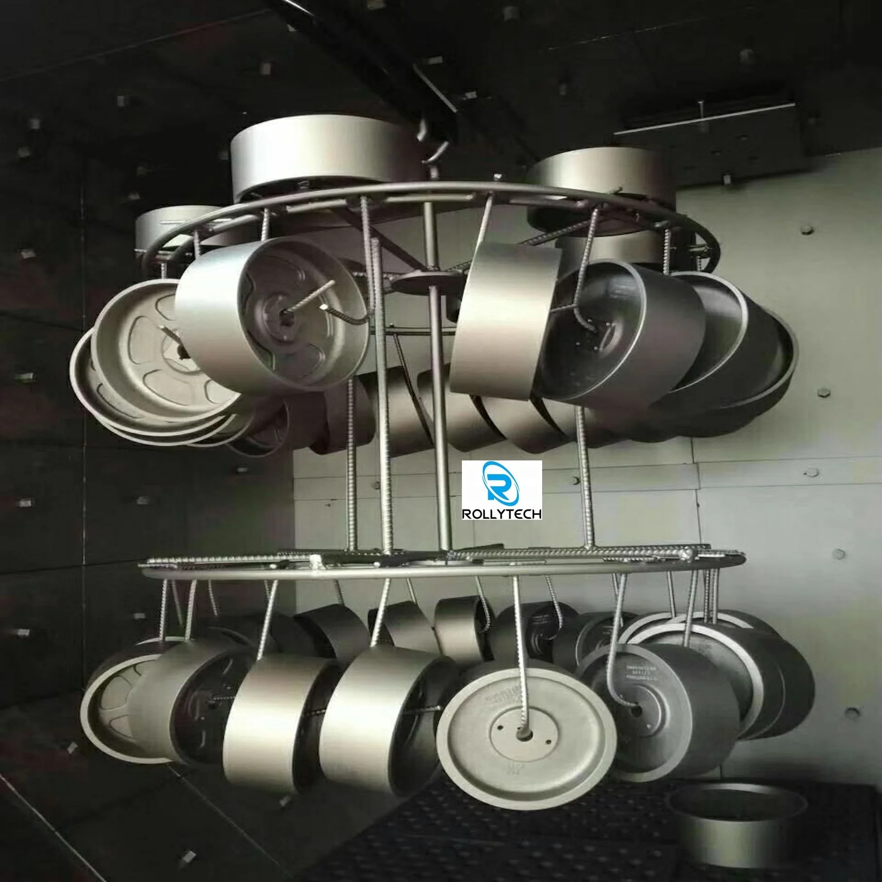 
Aluminum alloy wheels Hook Shot Blasting Machine Price 