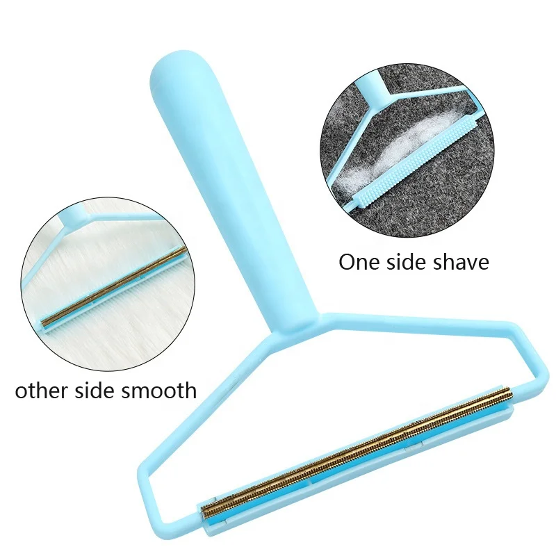 Скребок для шерсти домашних животных, портативная щетка для удаления пуха и ворса, из пластика, для кровати, дивана, одежды