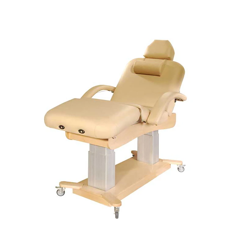 Manufacturer wholesale OEM Electrically controlled backrest and leg-rest Professional Salon Bed electric massage Beauty Spa bed