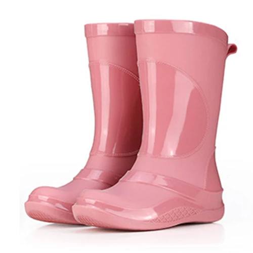 Hot Sale Fashion High Boots Snow Boots Winter Outdoor Height Increase Women Snow Boots Warm PVC Waterproof Adult