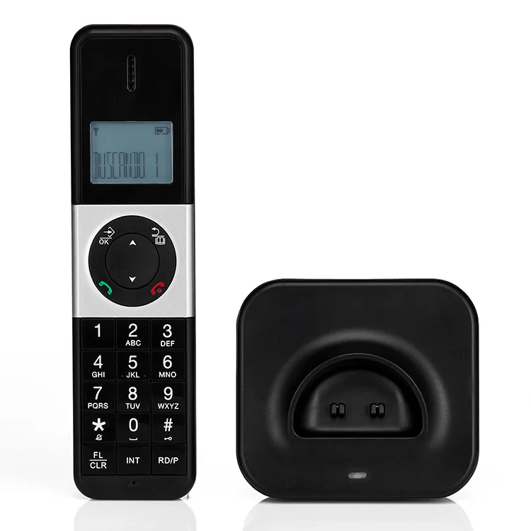 Top Quality Analog Caller ID Dect Phone Intelligent Wireless Desktop Cordless Telephone