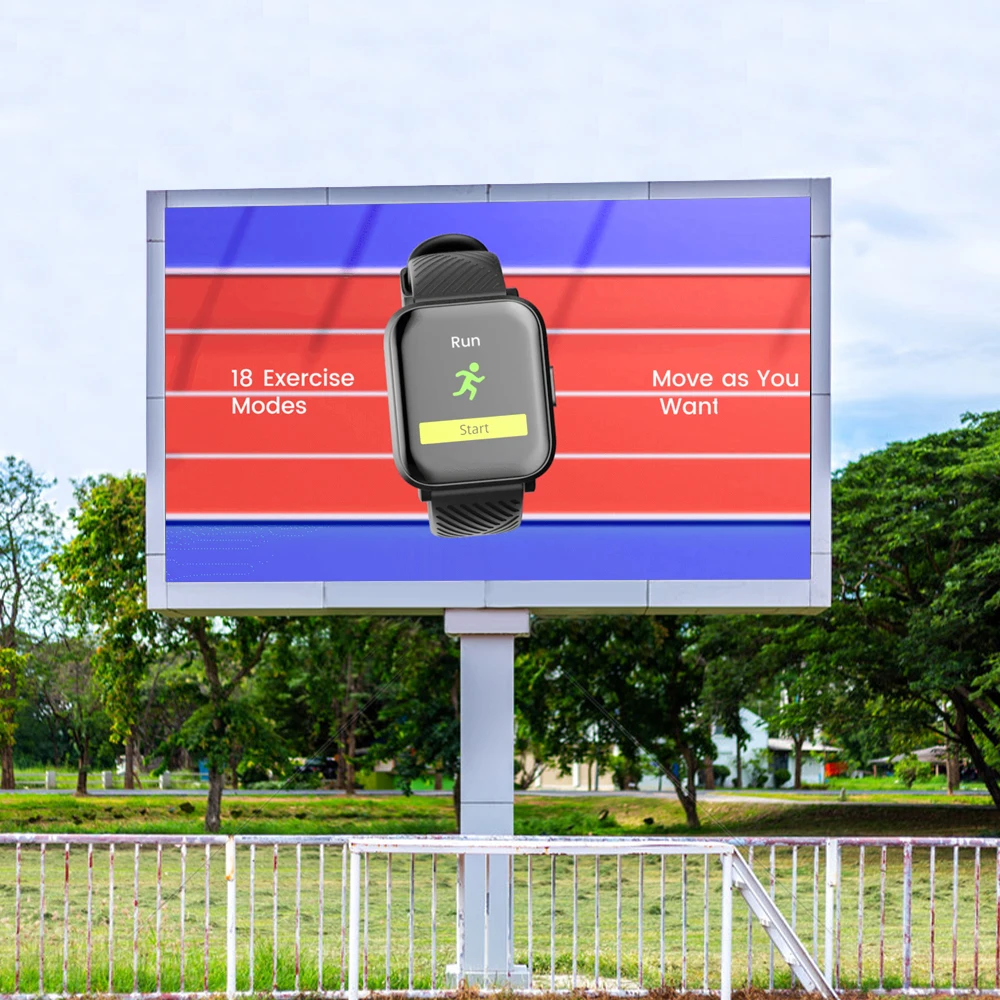 High brightness P5 P6 P8 P10 Outdoor digital LED advertising electronic billboard display LED video wall display