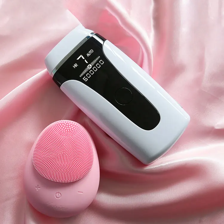 New Design 600000 Strong Pulse IPL Laser Permanent Hair Removal Mini Portable Electric Epilator Hair Remover For Armpit Bikini