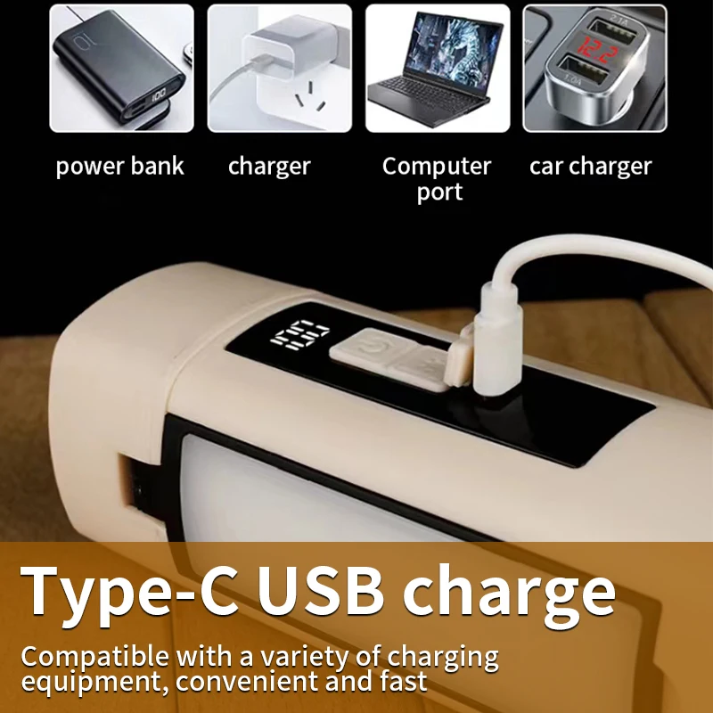 Portable LED Camping Lantern Lightweight Waterproof Rechargeable Camping Lamp Outdoor Hiking Camping light