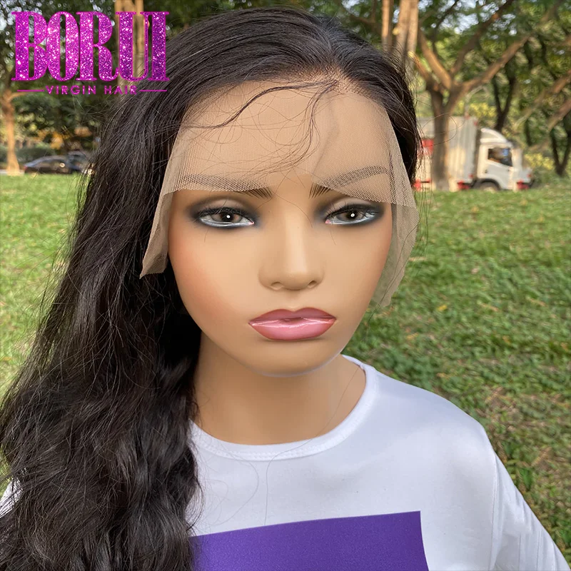BoruiHair body wave lace front wig colored guangzhou jinpai