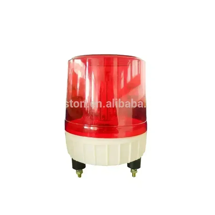 LTE-5181J Red LED Warning light with siren DC12V 24V AC 110V 220V