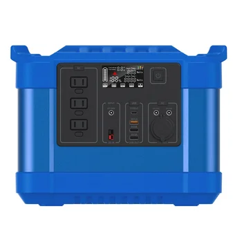 UPP Camping Outdoor 110 V 1000 W Portable Power Station  With Solar Panel Customize Power Bank