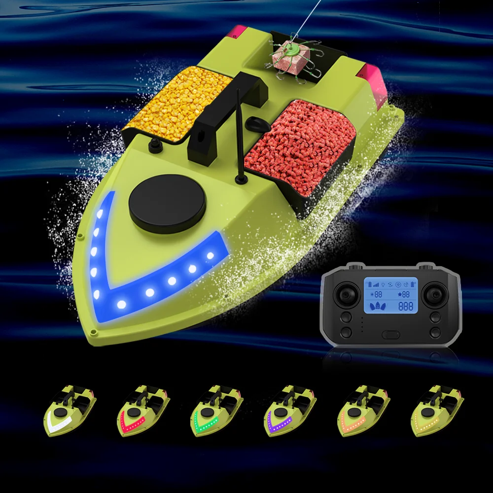 Factory Directly Supply Wireless 600m Remote control Bait Boat Fishing feeder boat with gps