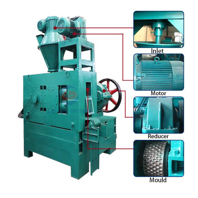 High pressure briquetting machine Metal powder dry powder hydraulic briquette press machine