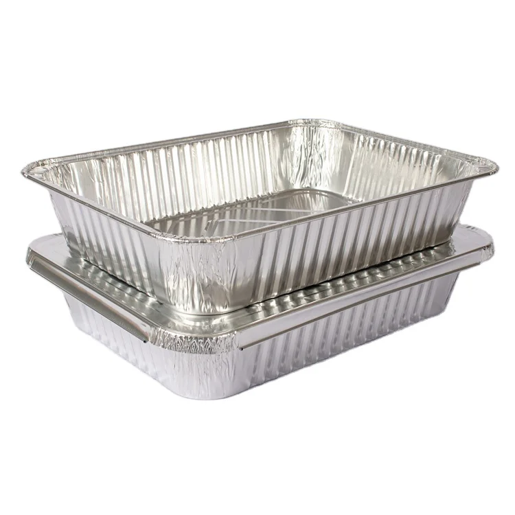 Hot Sale Aluminum Foil Food Packaging Disposable Small Aluminum Foil Tray Small Aluminum Foil Container in 2021