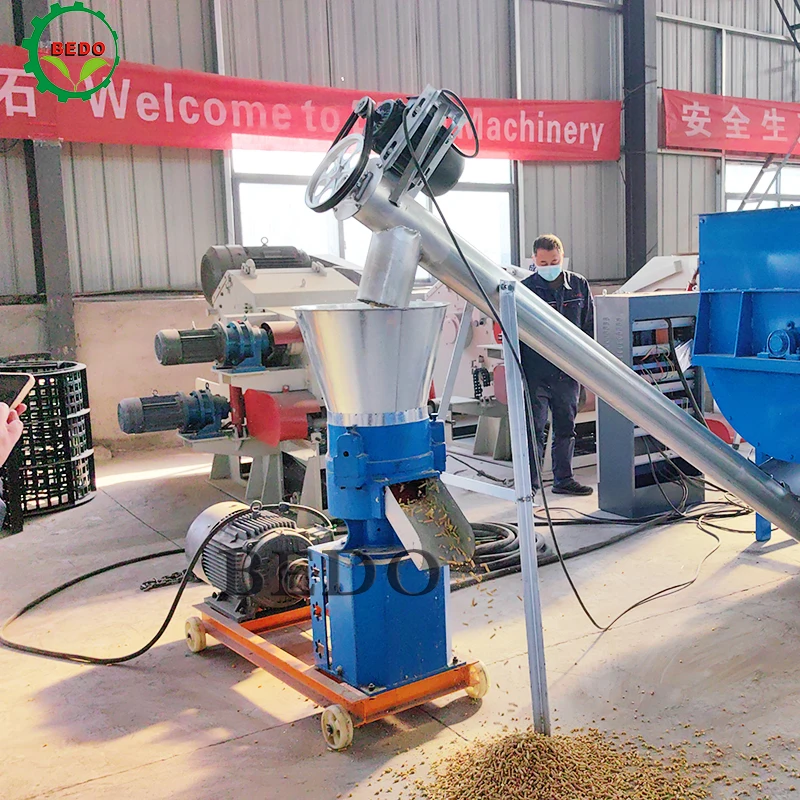 Durable Pelletizer Feed Processing Making Mini Animal Feed Pellet Machine