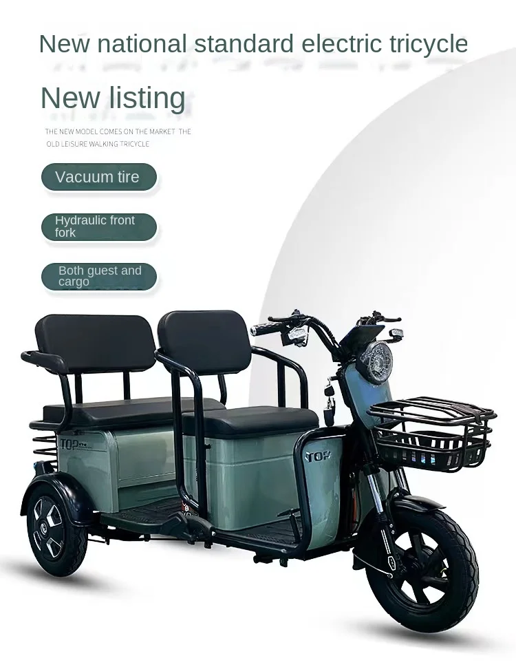 Three-Wheel tuk tuk gasoline cargo bike  refrigerated rickshaw pedicab toto motorcycle  cargo tricycle scooter electric tricycle