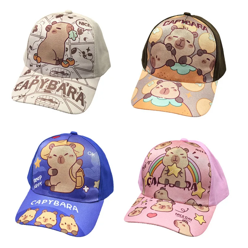 Unisex Kid Cosplay Capybara Baseball Hat,Party Decorations Hat M-929