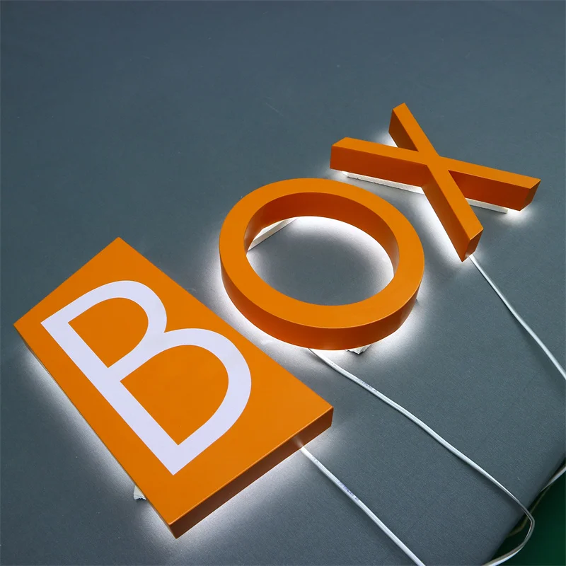 Custom Banners Wholesale Price Small Laser Cut Black Acrylic Alphabet Letters 3D Plastic Acrylic Letters Signage Led Name Light