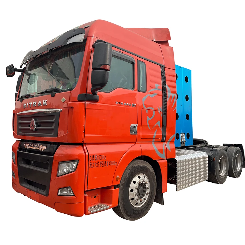 В наличии или подержанные грузовики SINOTRUK cng howo Sitrak C7h трактор по самой низкой цене