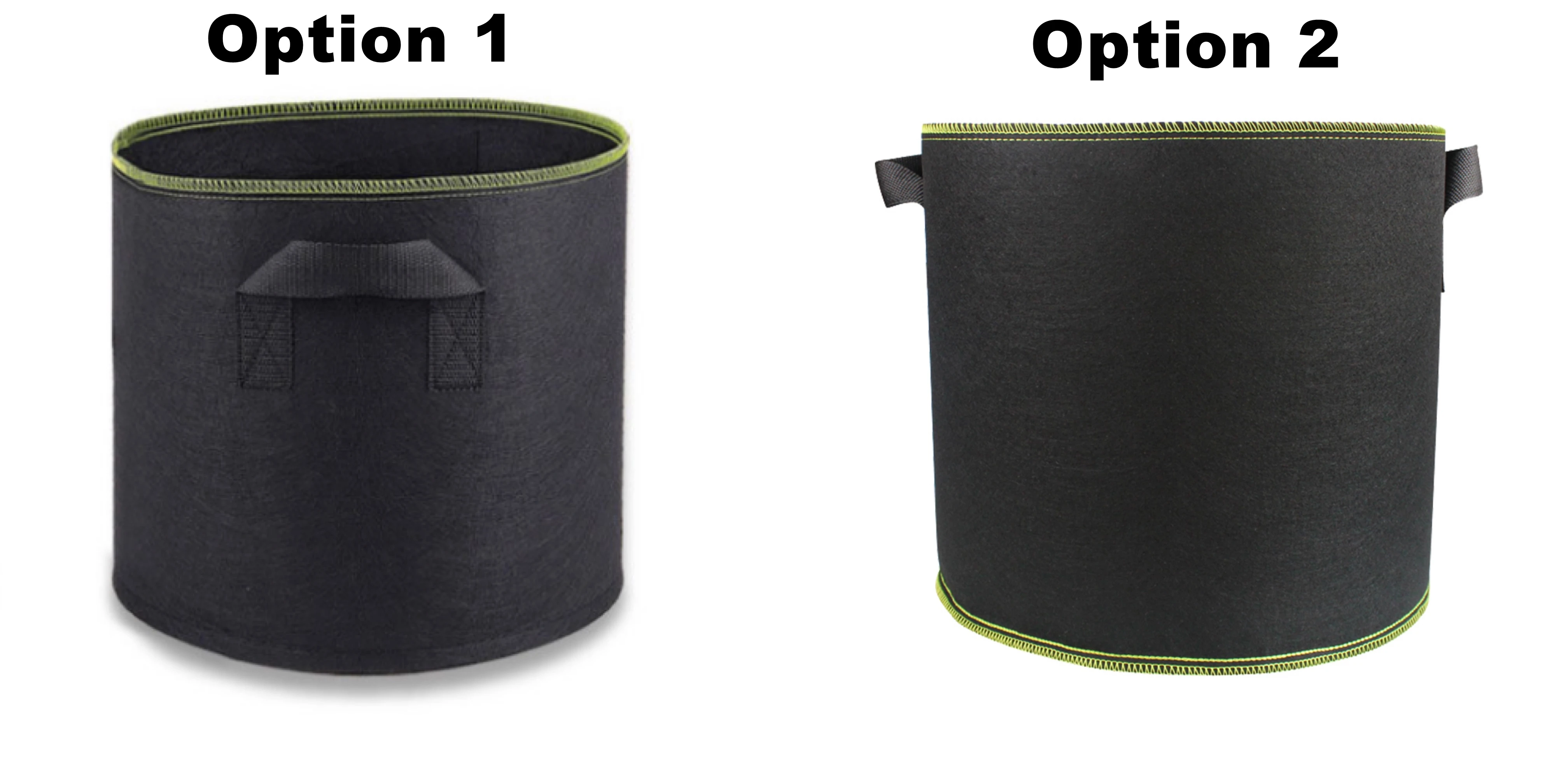 1-400 Gallon Nonwoven Fabric Wholesale Grow Bags 1 2 3 5 7 10 Gallon Grow Bag Sale