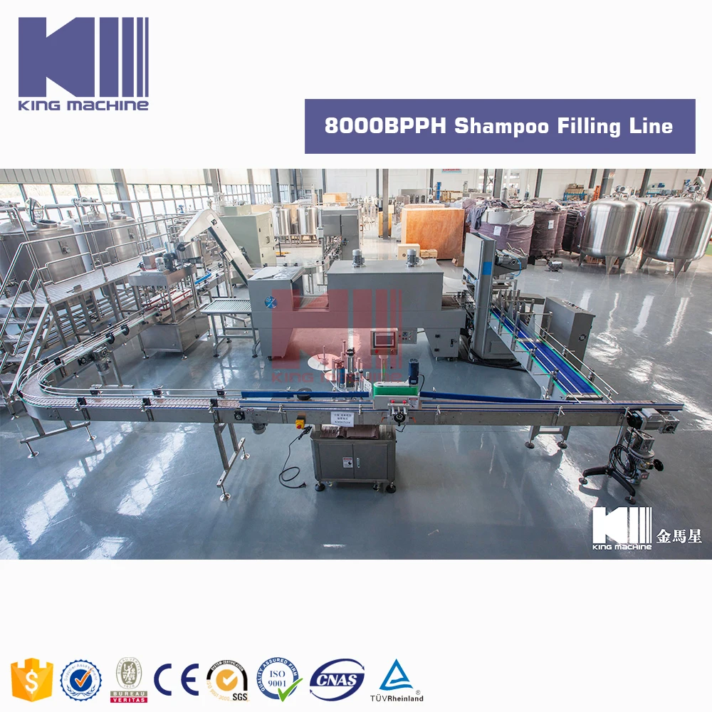 High productivity automatic carpet shampoo filling machine