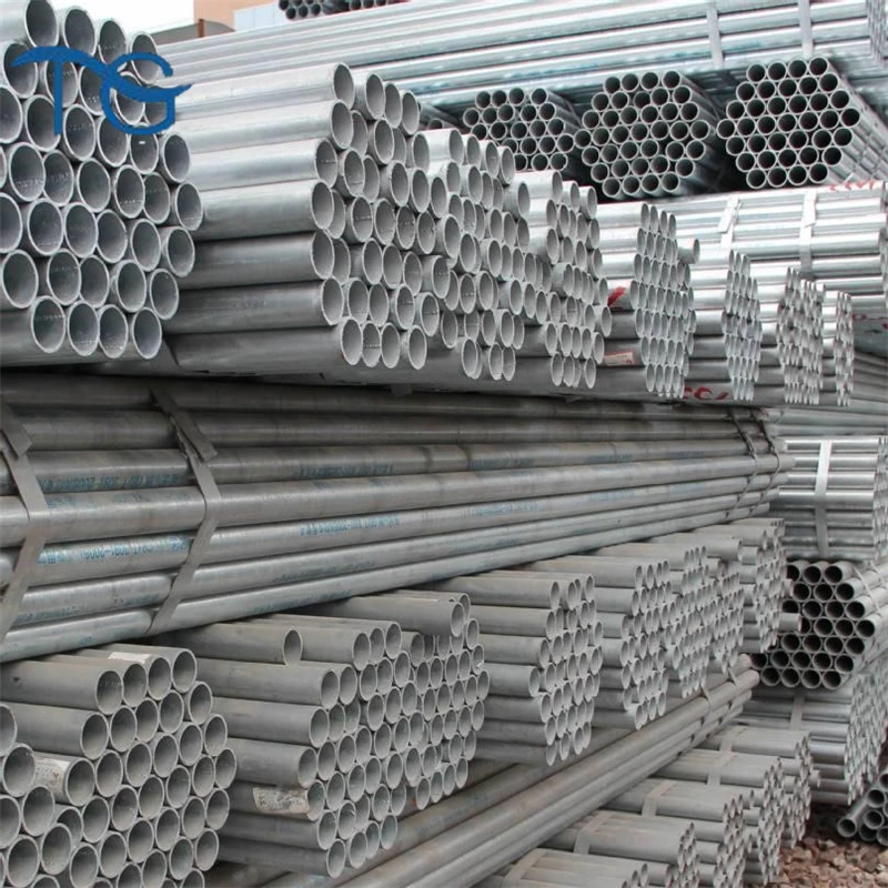 Astm a53 sch 20 40 2 inch 4 inch 5 inch 6 inch 60mm 50mm carbon st37 Erw pre galvanized steel pipe / tube price