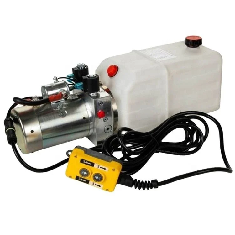 Horizontal DC 12V 24 V 500W hydraulic Power Pack Mini Hydraulic Power Unit with CE