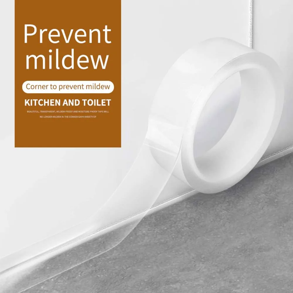 High Adhesion Windproof Mildew-proof Tape for Sealing Kitchen Counters
