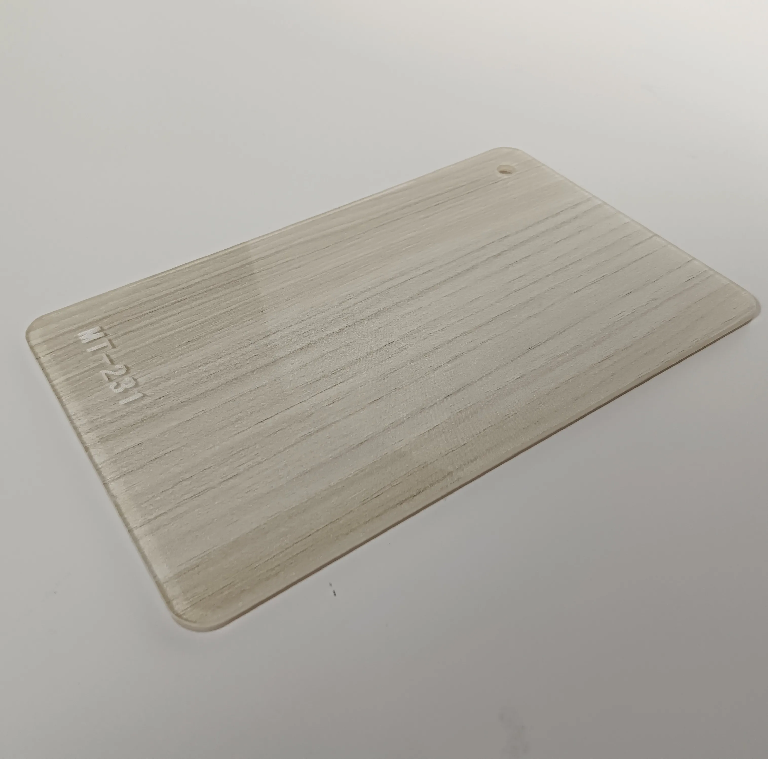 Home Decor MC-206 4 x 8 ft Plastic Unbreakable Wooden Plastic Acrylic Panel for laser cutting