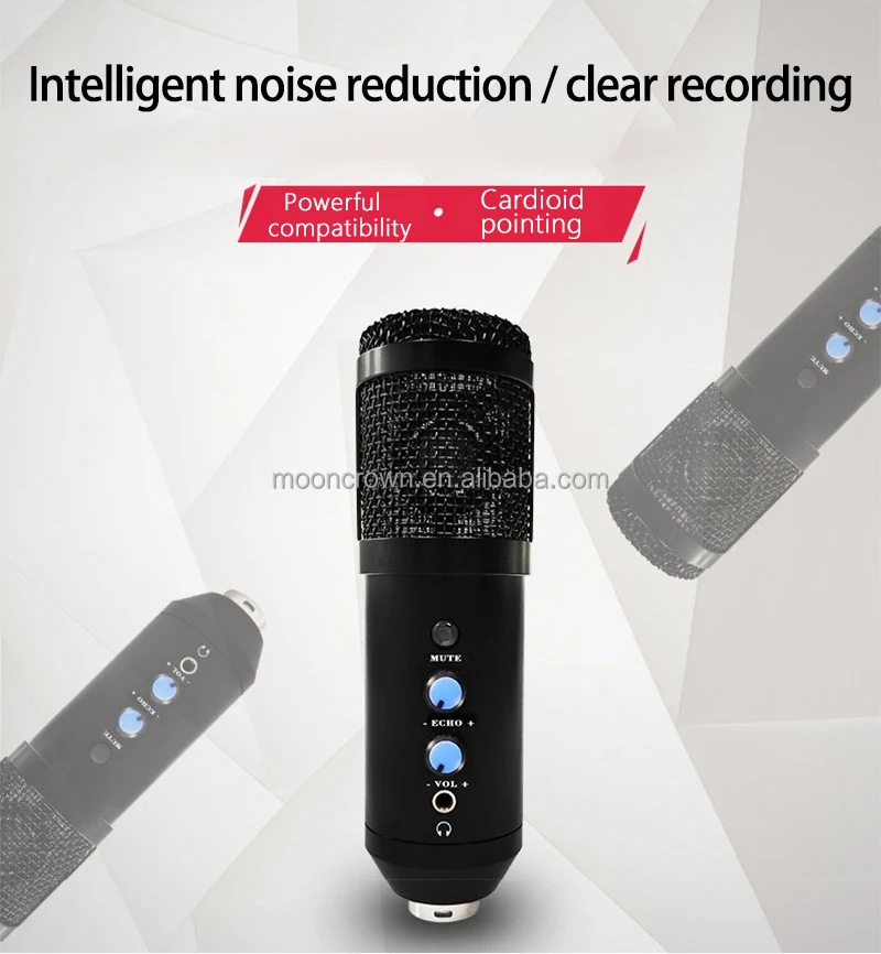 BM800 micfone live Streaming Podcast bm 800 mikrofon  pc Laptop computer music gaming mic Recording Condenser USB microphone