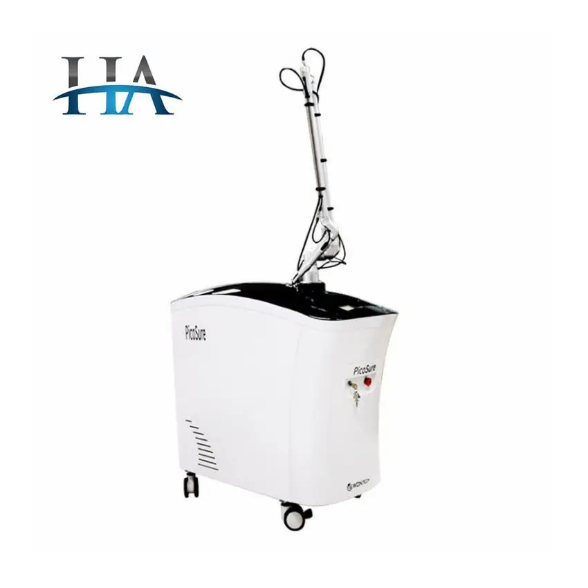 2021 New Arrival Laser Picosecond Laser Pico Sure 755 1064 532 Tattoo Machine Pigmenation Removal CE