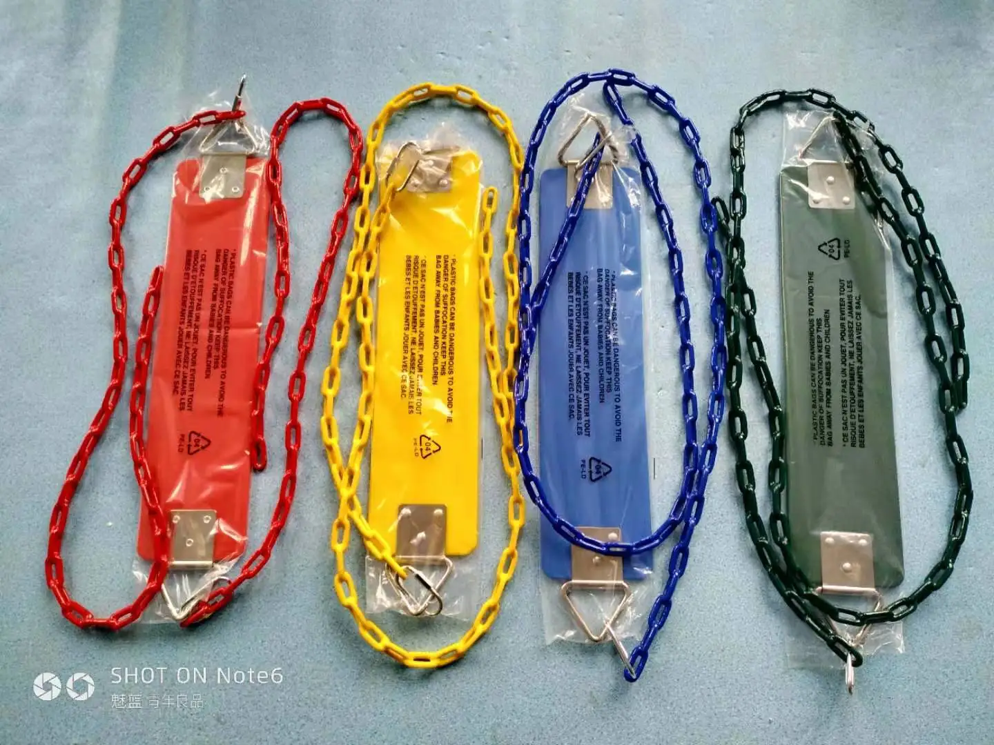 Patio Children Garden EVA Swing seat with Plastic Coated Chains