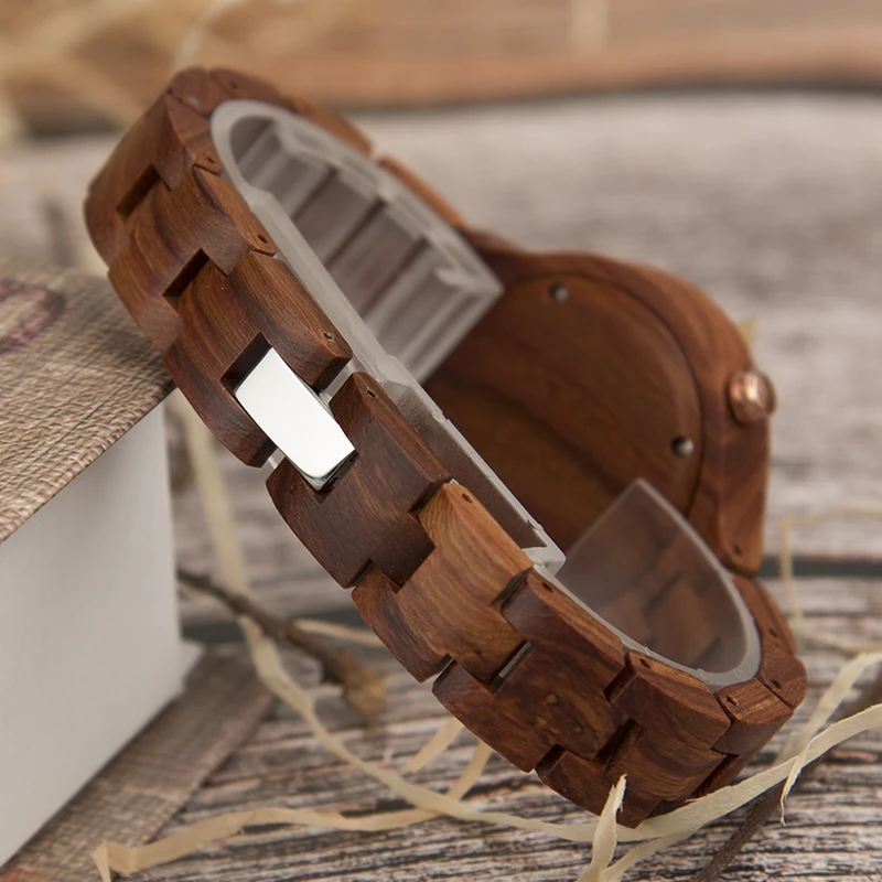 DODO DEER Trending Luxury Women Quartz Wrist Watch Movement Dress Bracelet Wood Watch OEM Fashion Japan 2019 MIYOTA Round Wooden