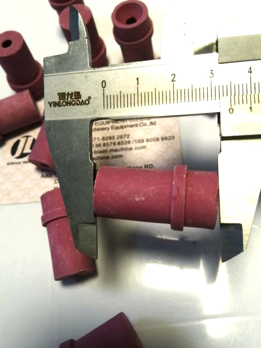 ceramic  sand blasting nozzle 6x15x35mm