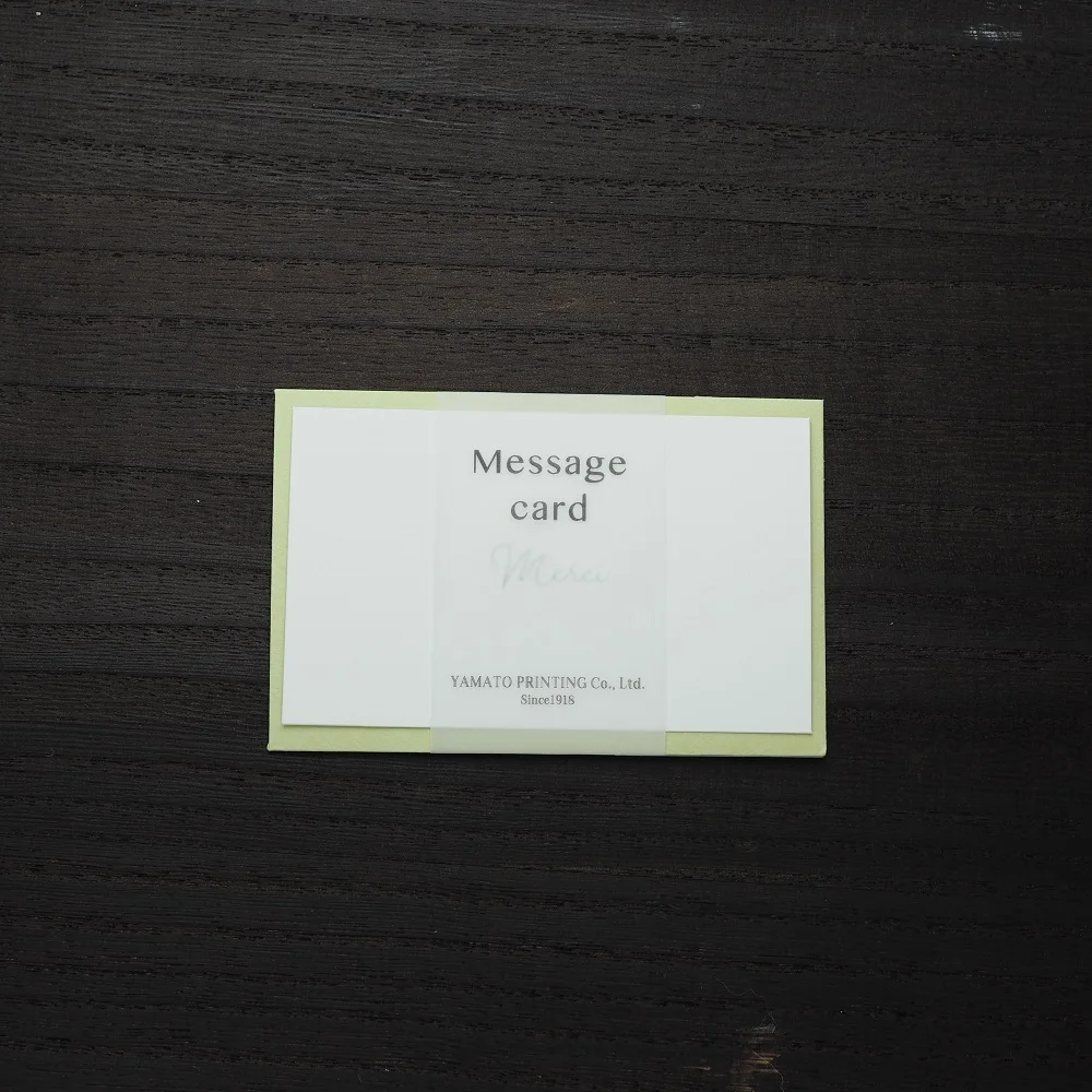 Wholesale High Quality Personal Message Printing Card Custom