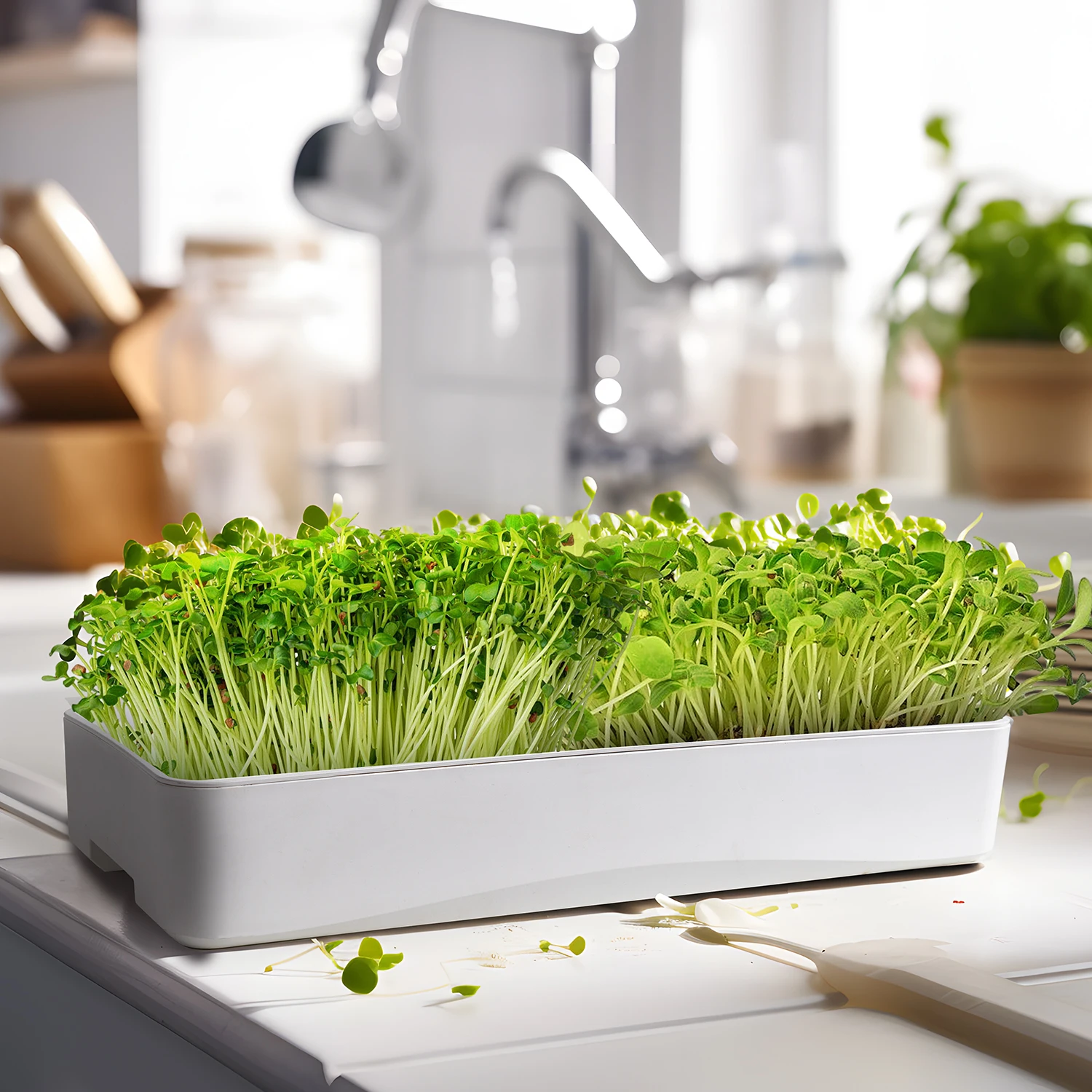 Seed starter indoor plant helper Garden grow sets microgreen rack microgreen seeds organic Germination Kit mini greenhouse