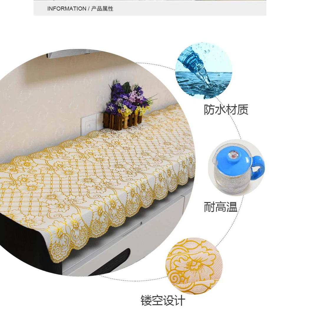 2023 hot sale Vinyl Gold/Silver doilies new color green