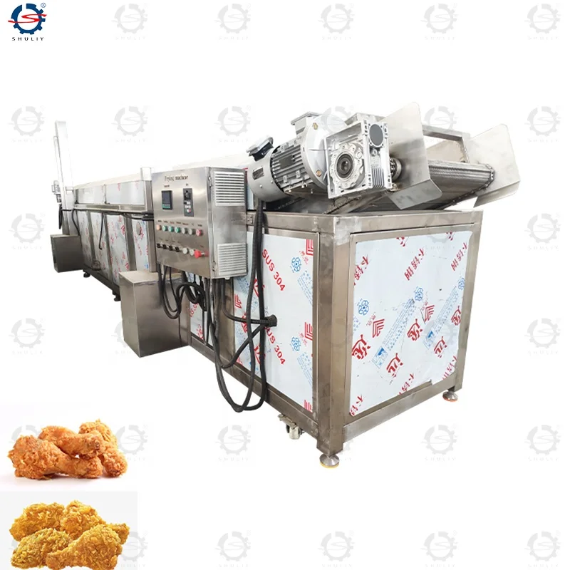 automatic meatball frying machine from
