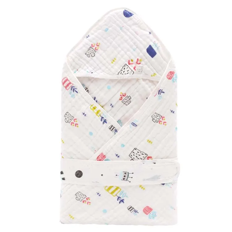 
Baby Swaddle Wrap Blanket for Newborn & Infant 0-9 Month Comfortable Sleep Sack with Adjustable Wings Breathable Wrap Sack 285g 
