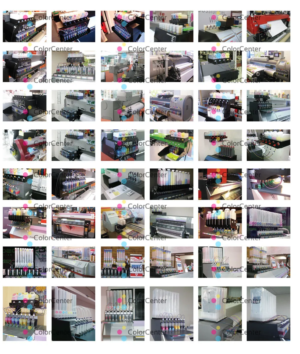 Mutoh CISS 4X4 Continuous Bulk Ink Supply System Mutoh RJ900 CISS