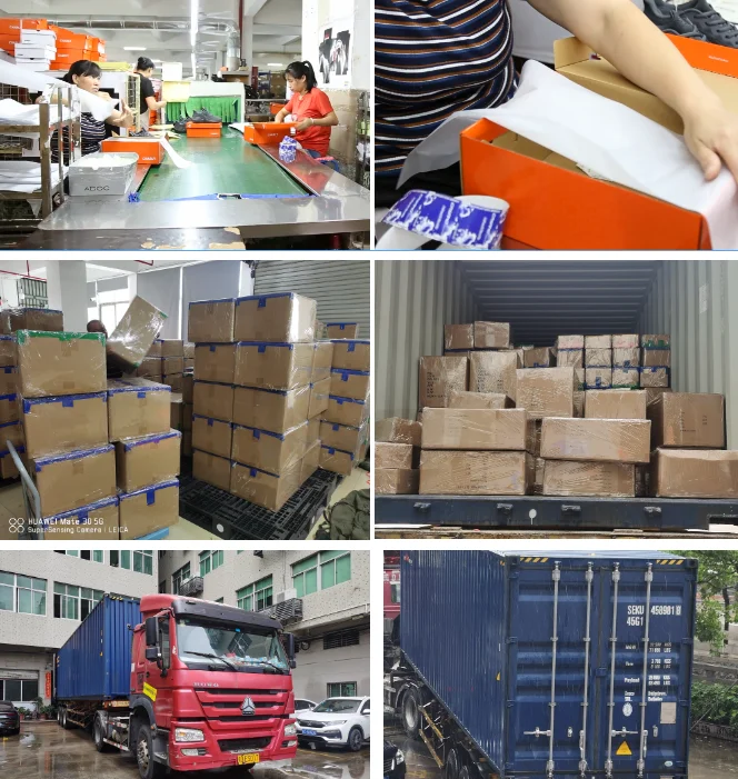 Anti Smashing Safety shoes steel toe wedge pull on work boots shoes for men