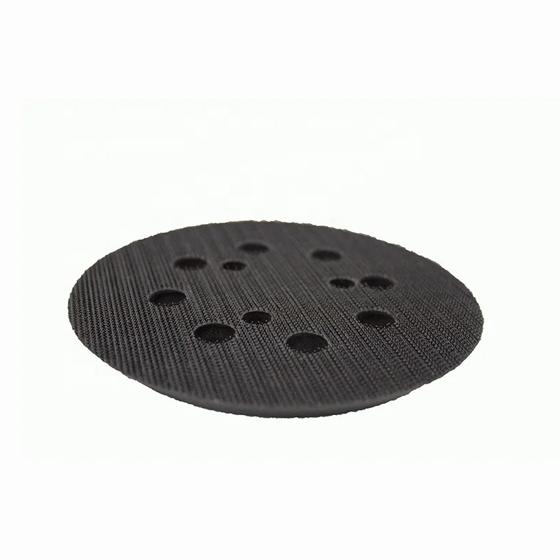 high quality 125mm 8holes polisher and sander sanding backing pad