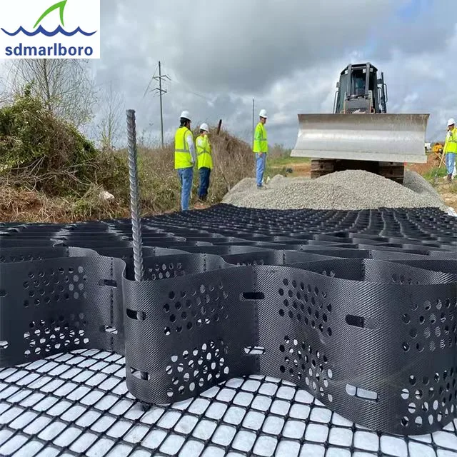 Roadbed Reinforcement Stabilization Geocell Gravel Stabilizer Paving Grid