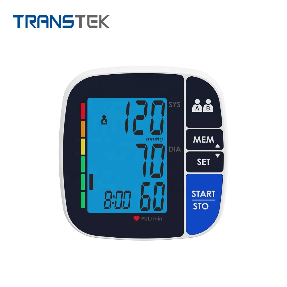 Transtek supported OEM services digital bp devices automatic bluetooth blood pressure monitoring equipment