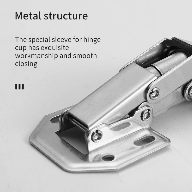 Cabinet Hinges Soft Close 3 inch / 4 inch adjustable Hydraulic Frog Hinge Bridge Hinge