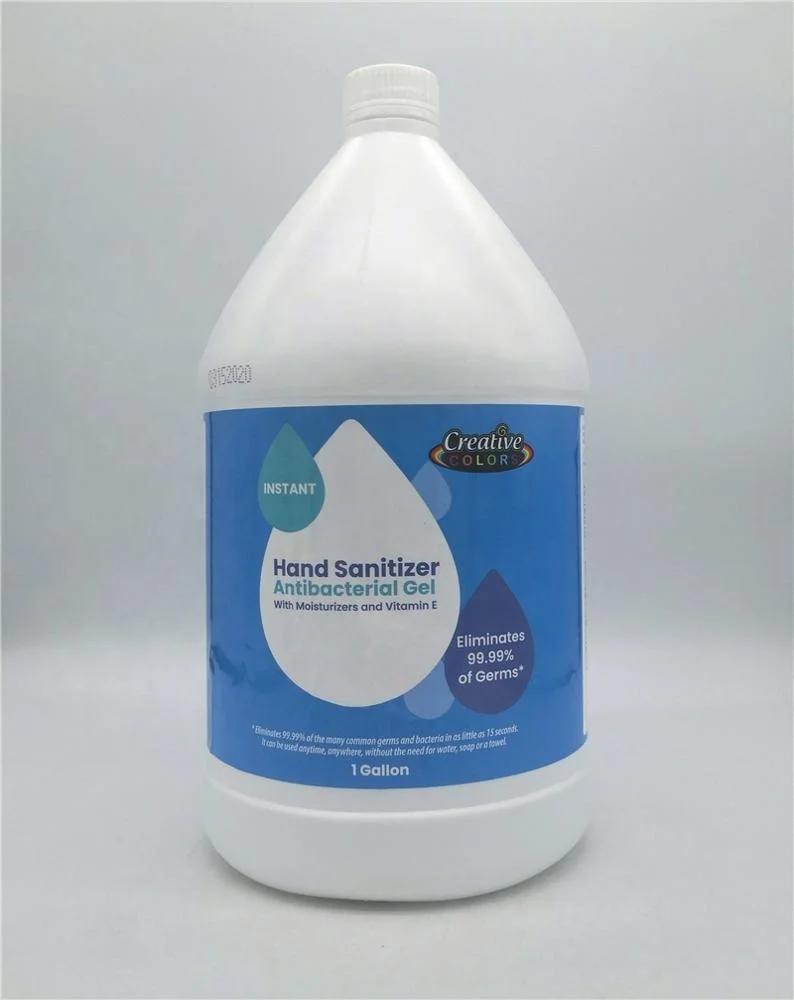 3.78L Anti Bacterial Instant Waterless Ethonal Alcohol 1 Gallon Hand Sanitizer Gel